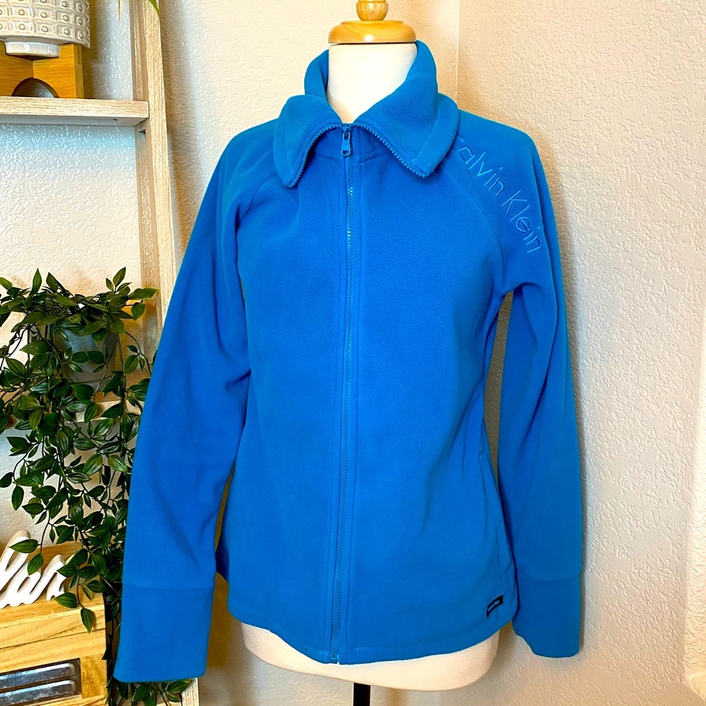 Calvin Klein full zipper sweater jacket
